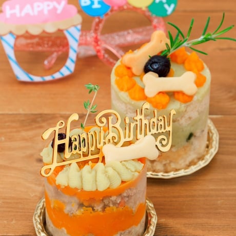ミートローフでつくるアニバーサリーケーキ