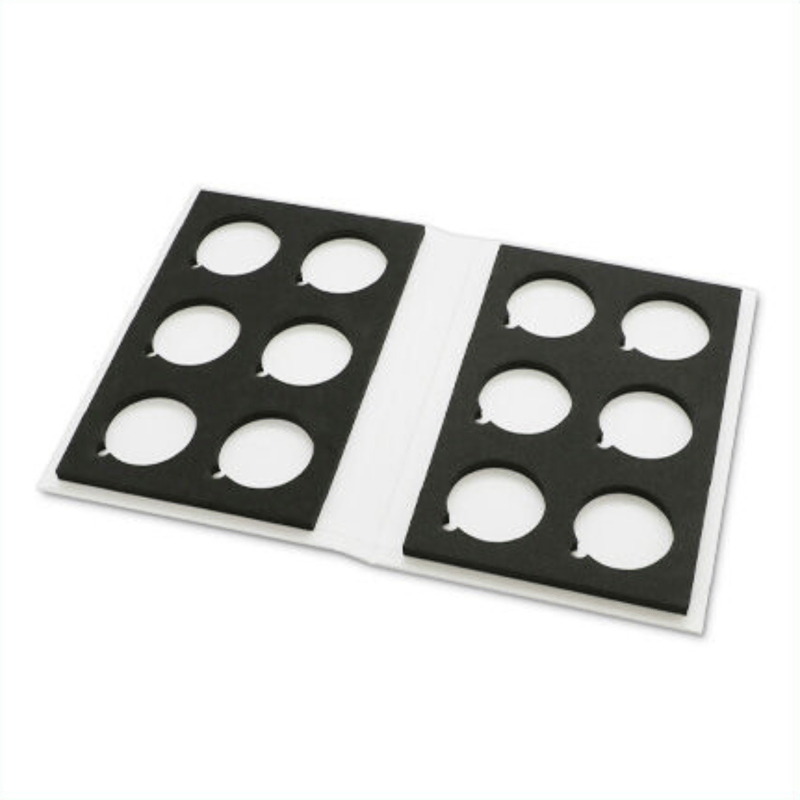 缶バッジコレクション】B5サイズ缶バッジコレクションブック ホワイト