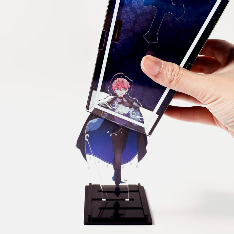 棺担ぎのクロ　アクリルアートプレート 棺担ぎのクロ。〜懐中旅話〜 クリアファイル 3種セット – 合同会社かぴばら