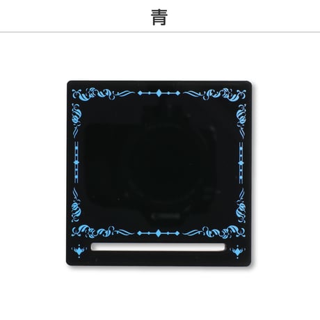 推しが飾れるコースター ゴシックver.