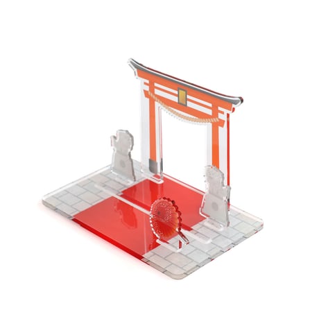 【あなたの推しカプをここに】神前式ジオラマ