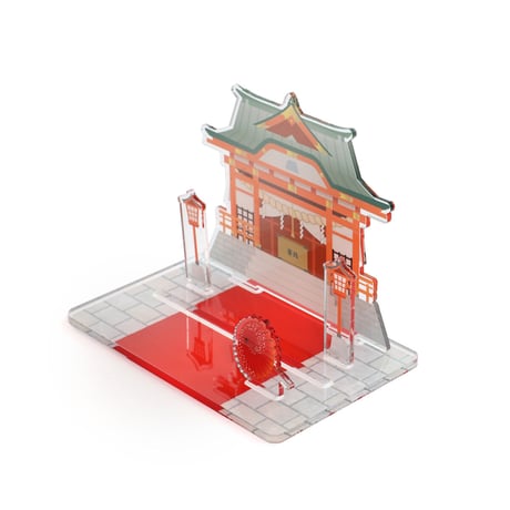 【あなたの推しカプをここに】神前式ジオラマ
