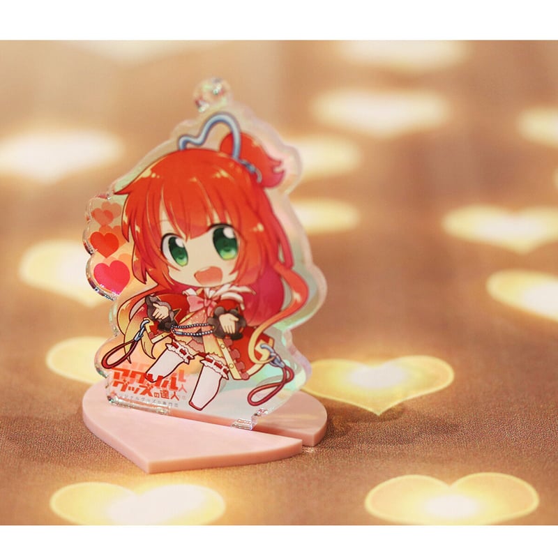 カタチいろいろ5個セット】パステルアクリル台座 雲/ネコ/クローバー