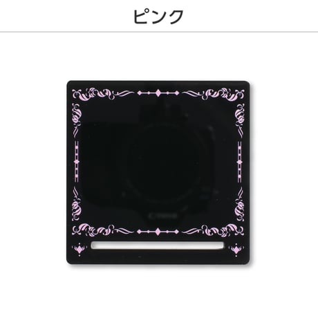 推しが飾れるコースター ゴシックver.