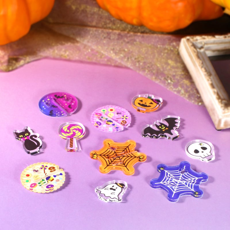 【新品・タグ付き・レア】ポムポムプリン　ハロウィン　マスコット　魔法使い ポムポムプリン × フロレスタ 10月8日 ハロウィンコラボ開催!