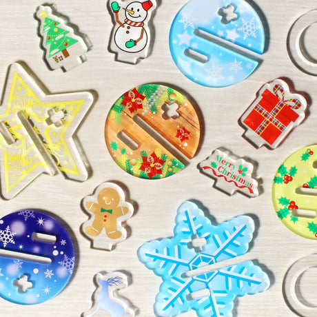 【 カプセルトイ/ランダム】推し撮リングクリスマスVer.