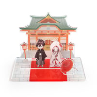 【あなたの推しカプをここに】神前式ジオラマ