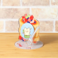 缶バッジスタンド カフェシリーズ パンケーキ
