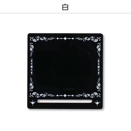 推しが飾れるコースター ゴシックver.