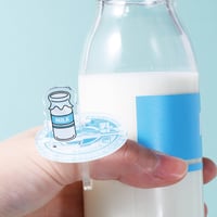 【カプセルトイ/ランダム】推し撮リング 牛乳瓶Ver.