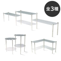 アクリル製 拡張式ディスプレイスタンド セット