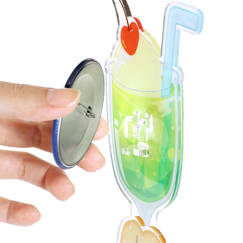 缶バッジスタンド カフェシリーズ クリームソーダ | 推し活グッズの達人