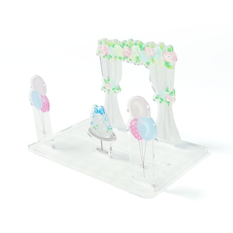 【あなたの推しカプをここに】ウェディングジオラマ