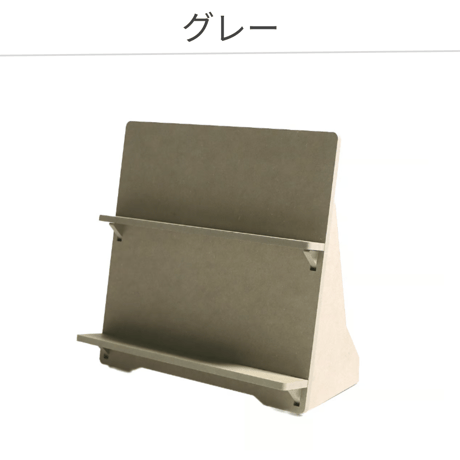 カラー木製ディスプレイスタンド２段　5色展開