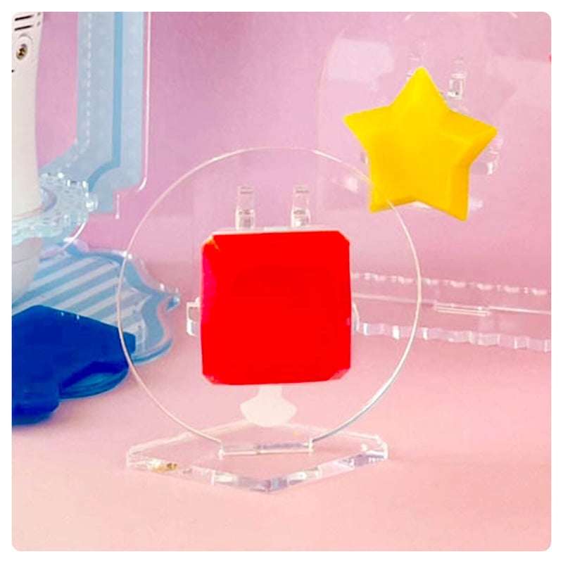 リングライトディスプレイ】 1個用 円形 | 推し活グッズの達人