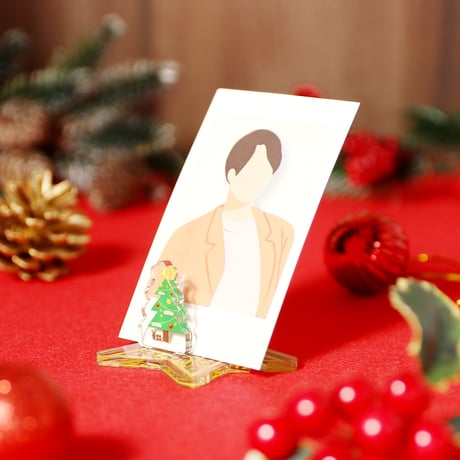 【 カプセルトイ/ランダム】推し撮リングクリスマスVer.