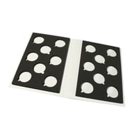 【缶バッジコレクション】B5サイズ缶バッジコレクションブック　ホワイト　※44mm対応※