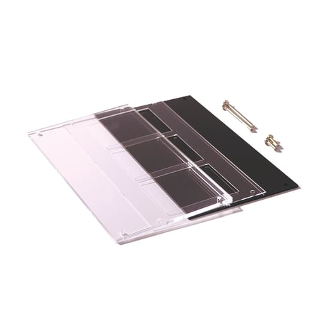【トレカディスプレイ】UVカット仕様 シールドPRO 3連タイプ　オーロラ
