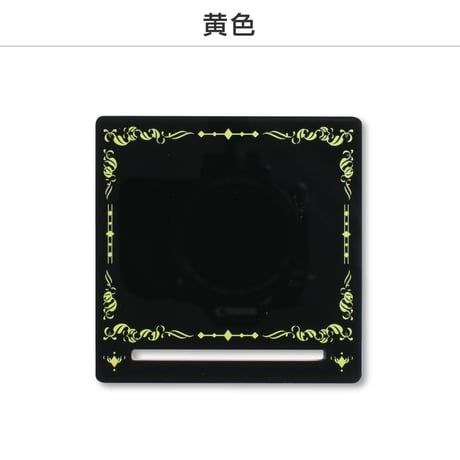 推しが飾れるコースター ゴシックver.