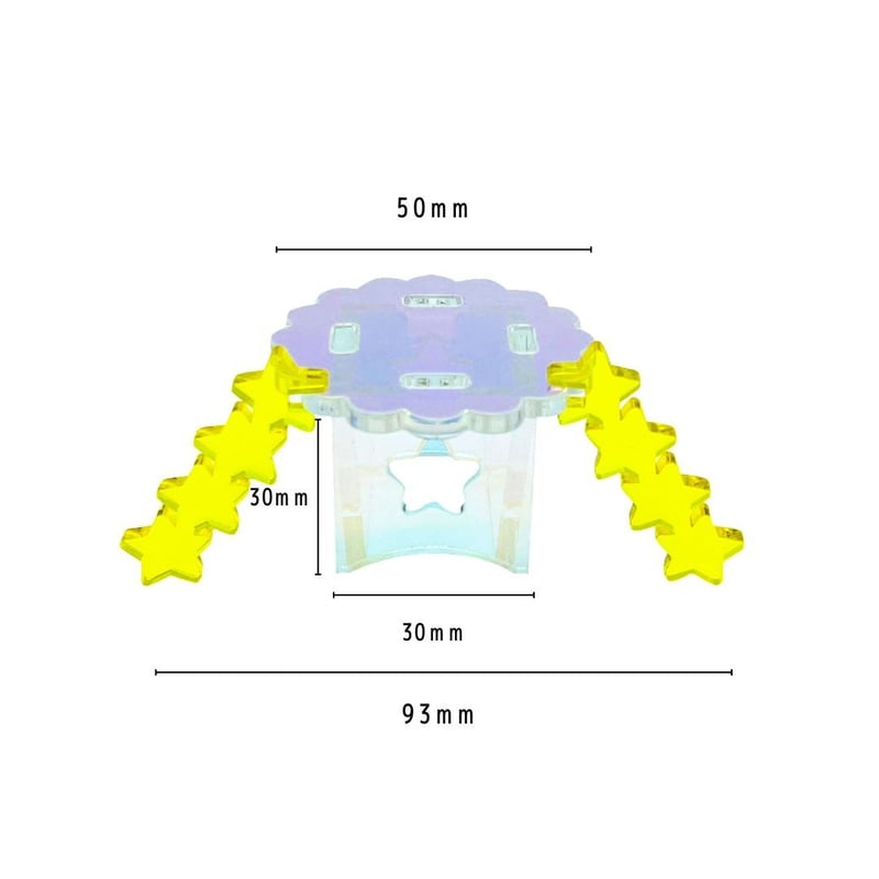 キラキラ輝く 推しステージ】推し台 星型 | 推し活グッズの達人