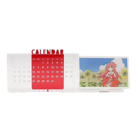 【アクキーを飾ることができる】 万年カレンダー