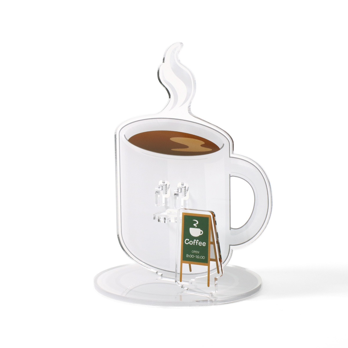 缶バッジスタンド カフェシリーズ コーヒー | 推し活グッズの達人