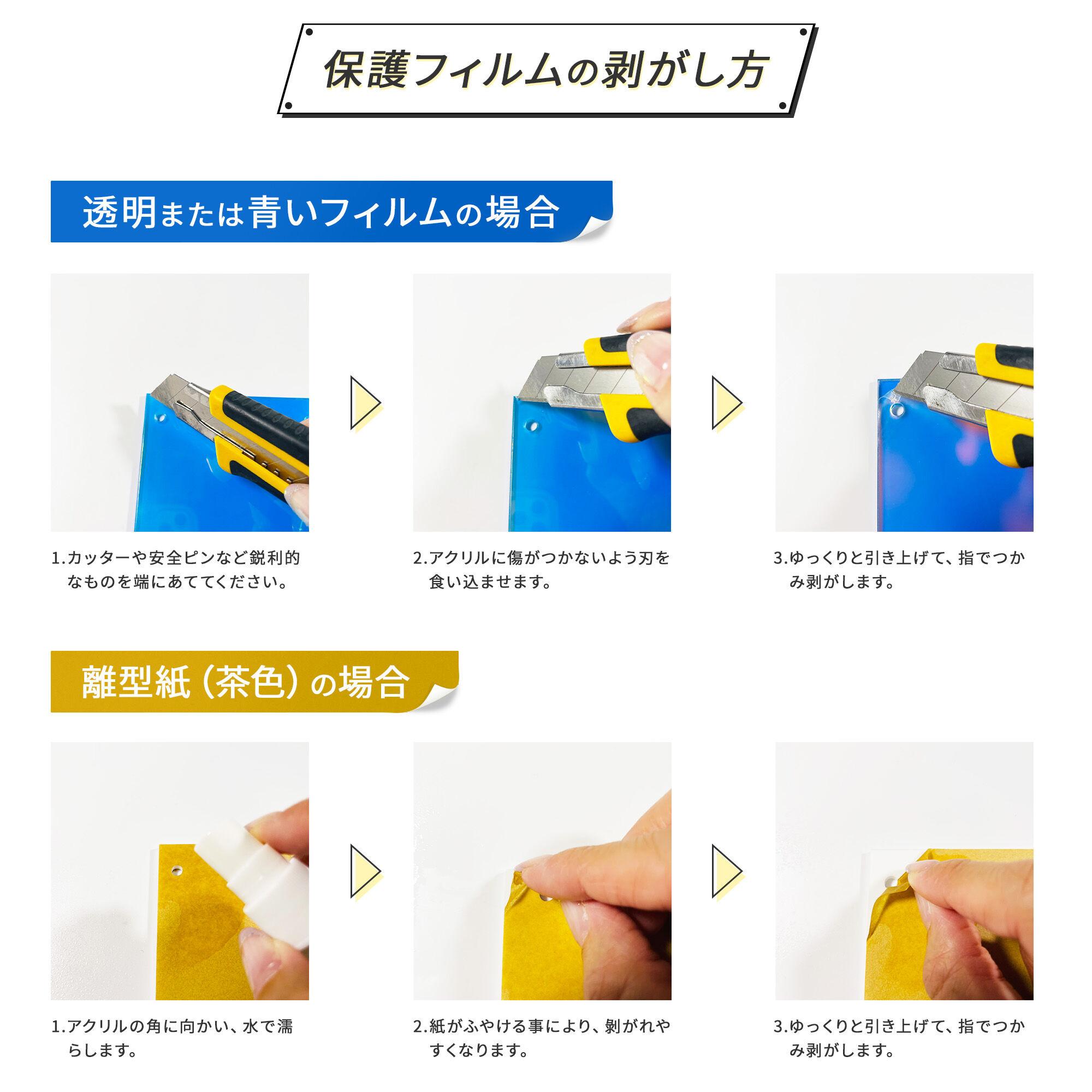 【2個】with:D カードディスプレイ 3連ウッドボード UVカット アクリル original