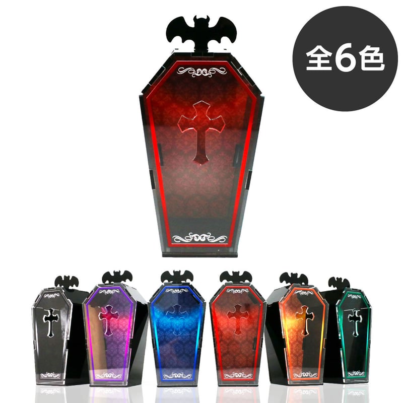 推しを棺に閉じ込める！？~アクリルBOX 棺ver. 選べる6色展開 | 推し活