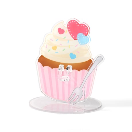 缶バッジスタンド カフェシリーズ カップケーキ