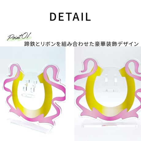 【缶バッジディスプレイ】缶バッジスタンド　1個用　トロフィタイプ