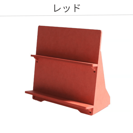 カラー木製ディスプレイスタンド２段　5色展開