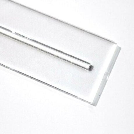 【アクリルひな壇用】溝3mm 自立プレート　※アクリル自立用※
