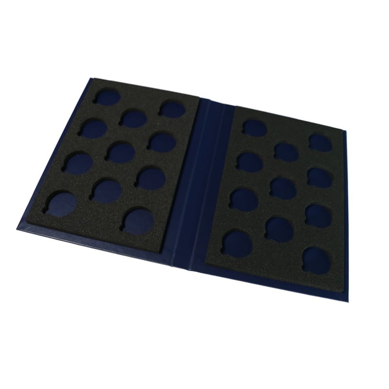 缶バッジコレクション】B5サイズ缶バッジコレクションブック ネイビー