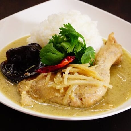 鶏もも一本グリーンカレー(1個)
