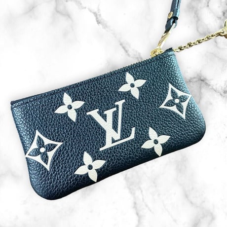 【極美品】LOUIS VUITTON ルイヴィトン モノグラム アンプラント バイカラー ポシェットクレ コインケース 財布