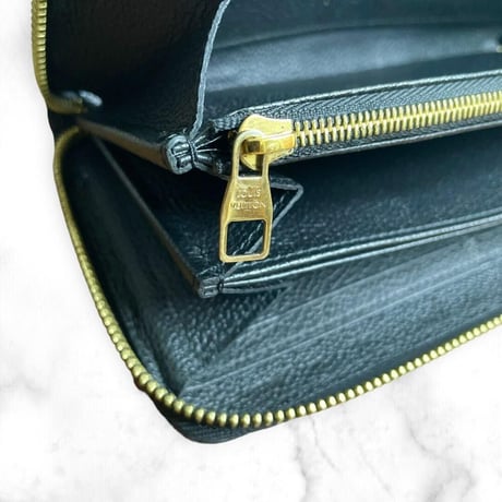 【美品】LOUIS VUITTON ルイヴィトン 長財布 モノグラム アンプラント ジッピーウォレット