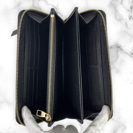 【美品】LOUIS VUITTON ルイヴィトン 長財布 モノグラム アンプラント ジッピーウォレット