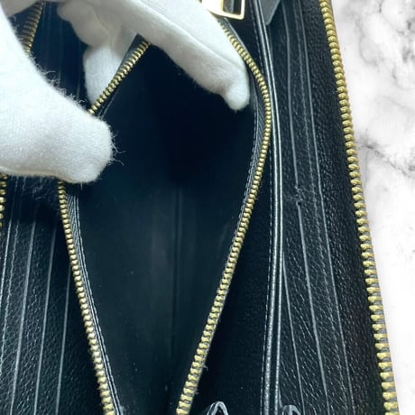 【美品】LOUIS VUITTON ルイヴィトン 長財布 モノグラム アンプラント ジッピーウォレット