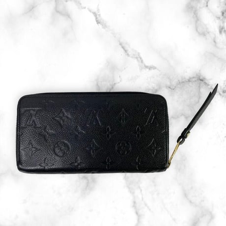 【美品】LOUIS VUITTON ルイヴィトン 長財布 モノグラム アンプラント ジッピーウォレット
