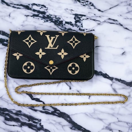 【美品】ルイヴィトン アンプラント ポシェット フェリシー ショルダーバッグ