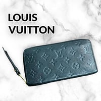 【美品】LOUIS VUITTON ルイヴィトン 長財布 モノグラム アンプラント ジッピーウォレット