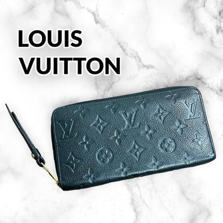 【美品】LOUIS VUITTON ルイヴィトン 長財布 モノグラム アンプラント ジッピーウォレット