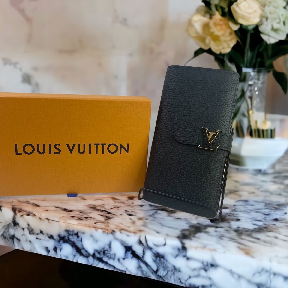 美品】LOUIS VUITTON ルイヴィトン ヴェルティカル ウォレット 美品】LOUIS VUITTON ルイヴィトン ヴェルティカル ウォレット