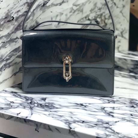 【良品】BALENCIAGA バレンシアガ ショルダーバッグ ハンドバッグ ミニトラペーズ マイヨン 2way ストラップ付き