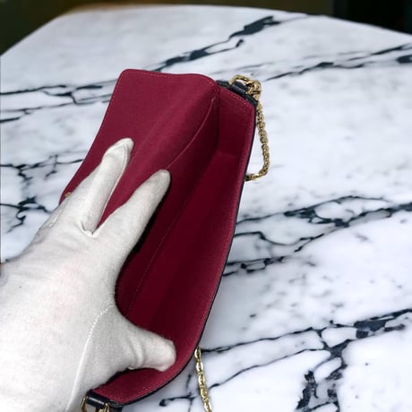 【美品】ルイヴィトン アンプラント ポシェット フェリシー ショルダーバッグ