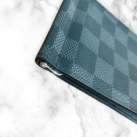 【美品】ルイヴィトン ポルトフォイユ パンス グラフィット N61000