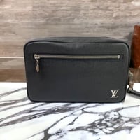 【美品】LOUIS VUITTON ルイヴィトン セカンドバッグ ポシェット カサイ ブラック ノワール