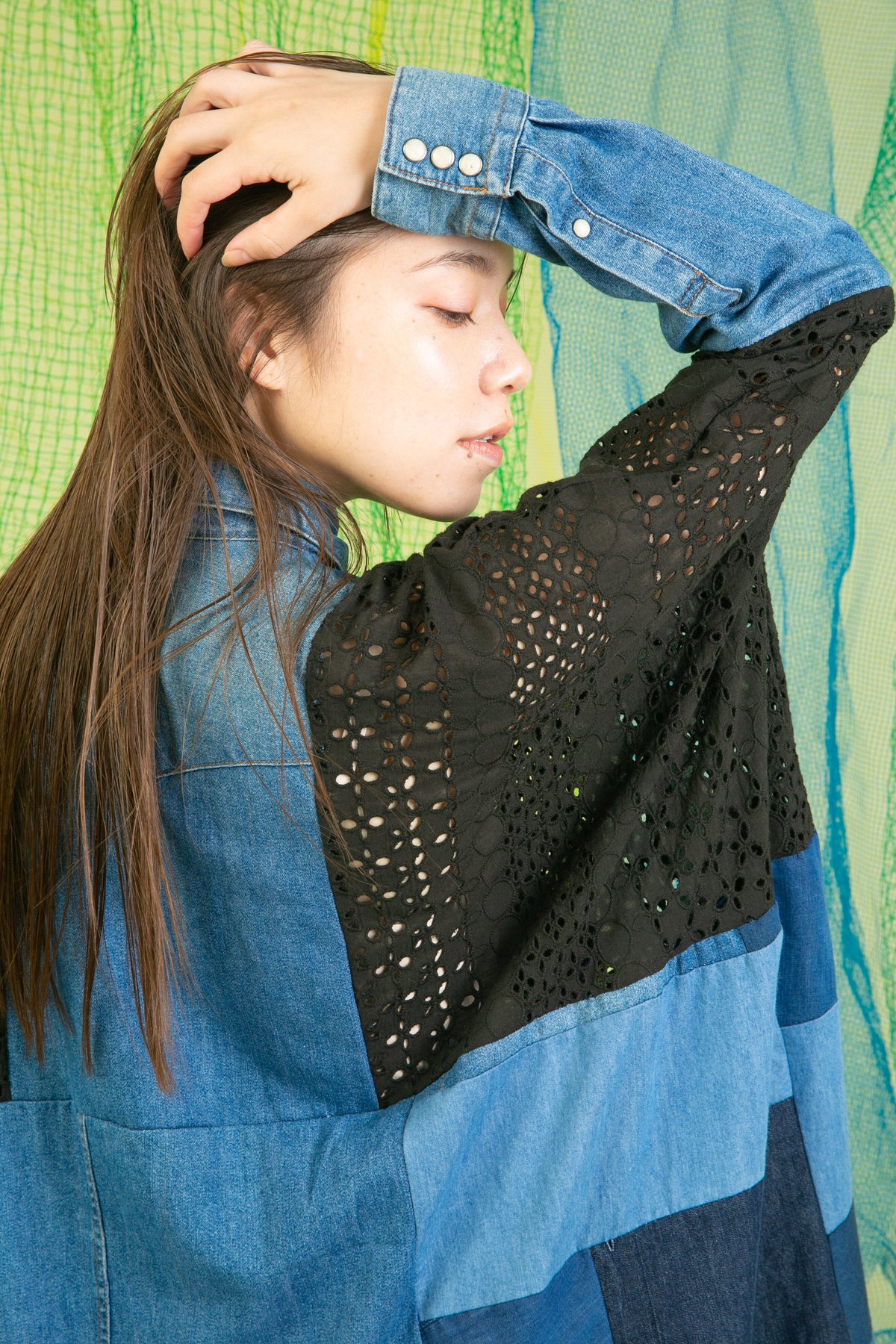 デニムレースワンピース(リメイク) | LOWRUNDER ONLINE SHOP