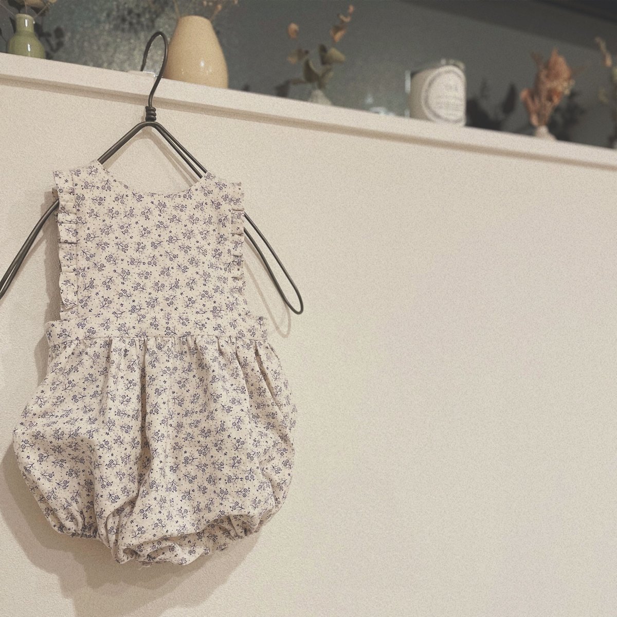 familiar ロンパース　花柄 momof おめかし花柄ロンパース 622-576218 | TAKARAYA ONLINE