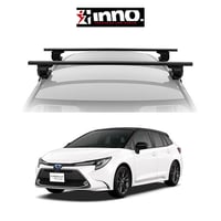 トヨタ カローラツーリング ルーフレール無し車 R1/9～ エアロベース 『車種別セット』INNO （イノーベースキャリア） キャリアラック パーツ